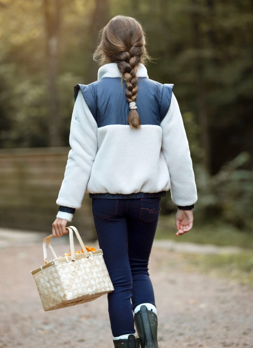 WoolLand Stryn Fleece Jakke, Barn<br>Myk, varm og allsidig!