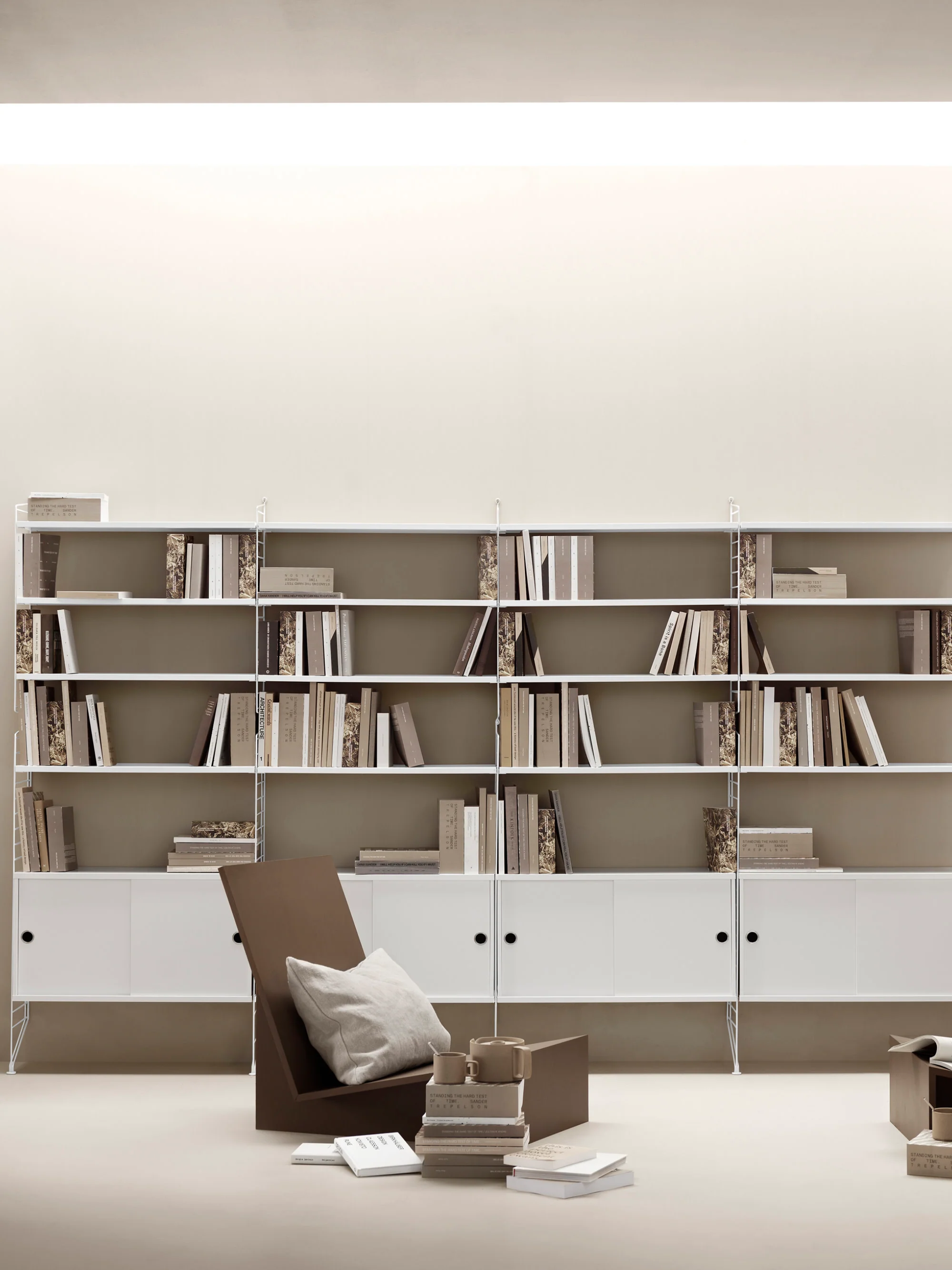 Kast String System met schuifdeuren, B 78 x D 20 cm