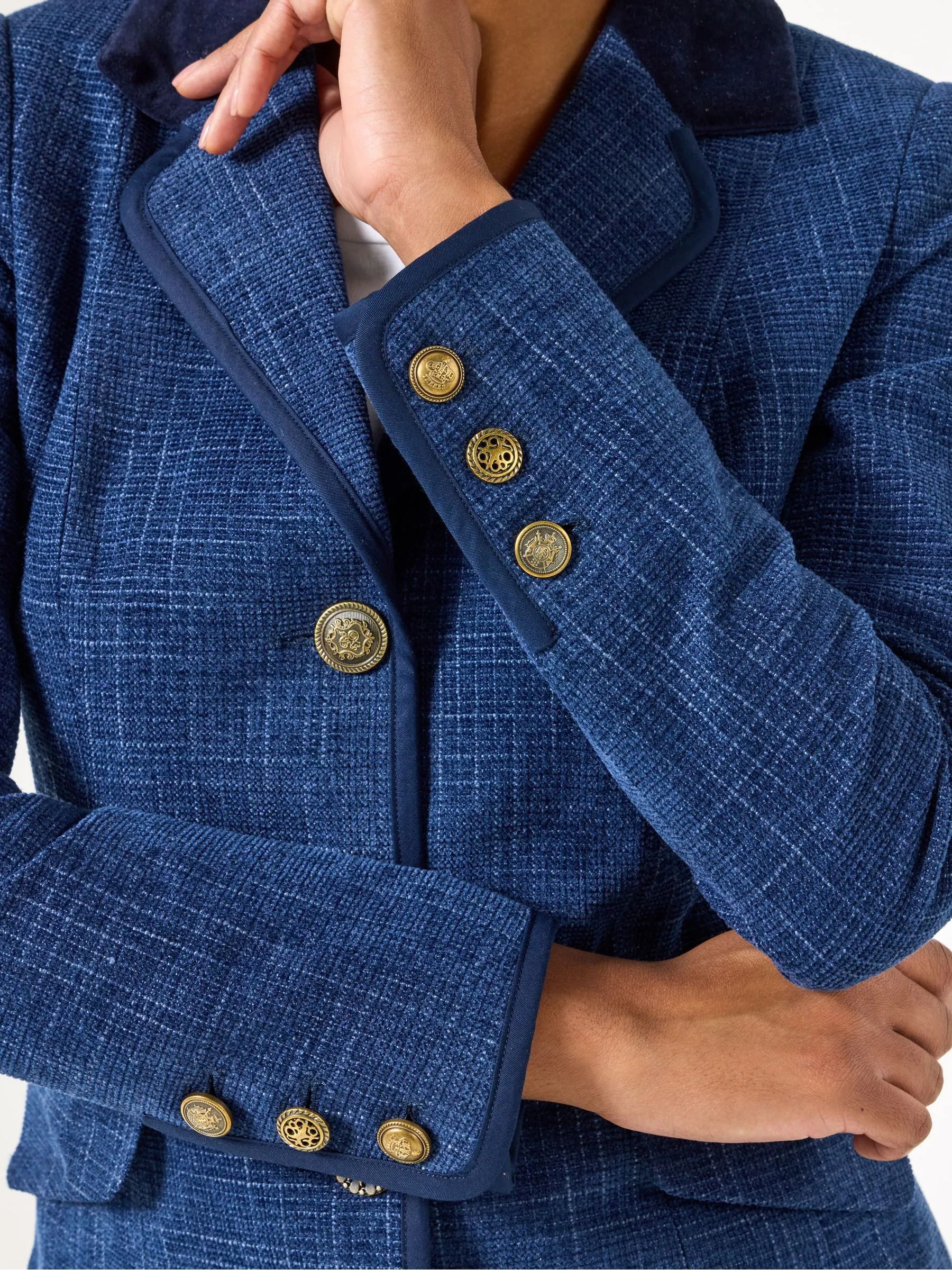 Joe Browns Navy Longline Jacket