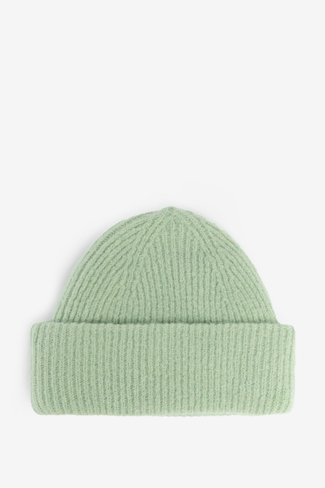 Lichtgroene beanie