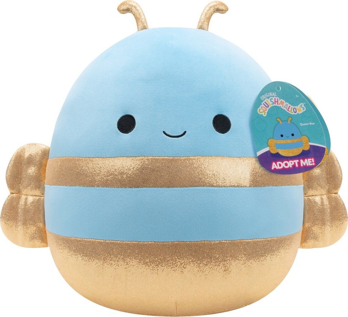 Squishmallows Bamse - Adopt Me - Queen Bee - 35 CM