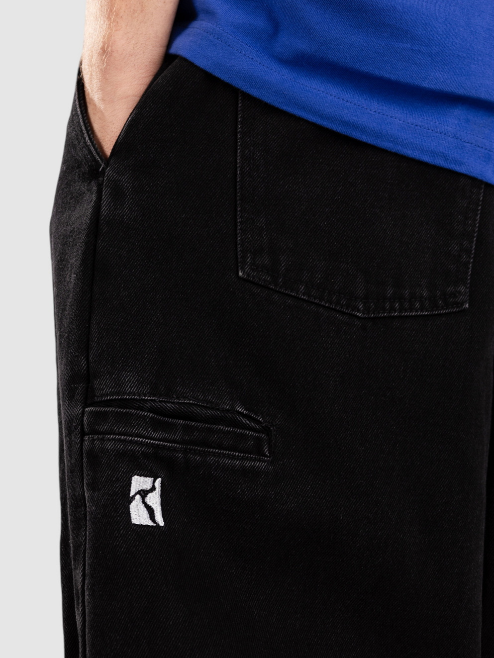 Poetic Collective Ballon Jeans black denim wash
