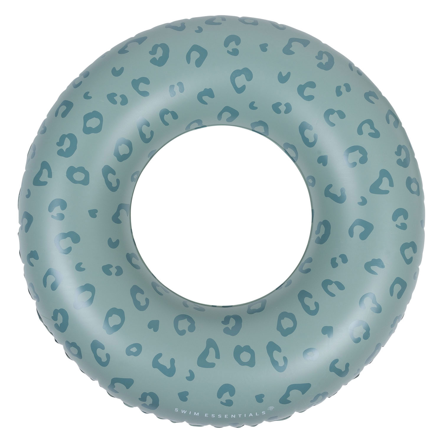 Swim Essentials Zwemring Groen Luipaard, 90cm