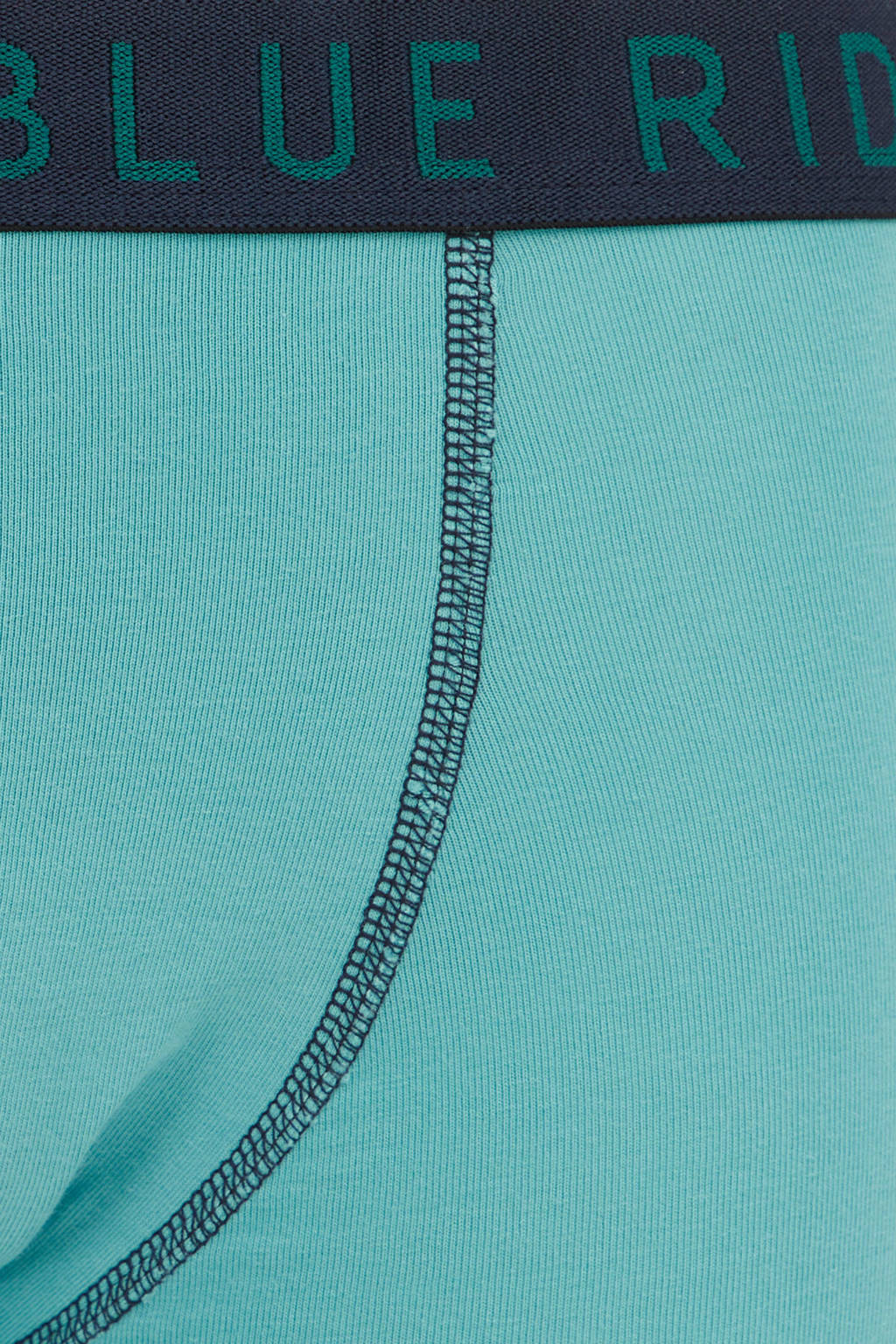 Fijne onderbroekenboxershort - set van 3 donkergroen/mintgroen