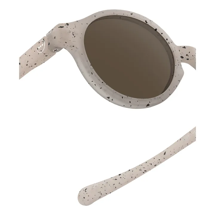 IZIPIZI Lunettes de Soleil #B Effet Moucheté Bébé | Ecru