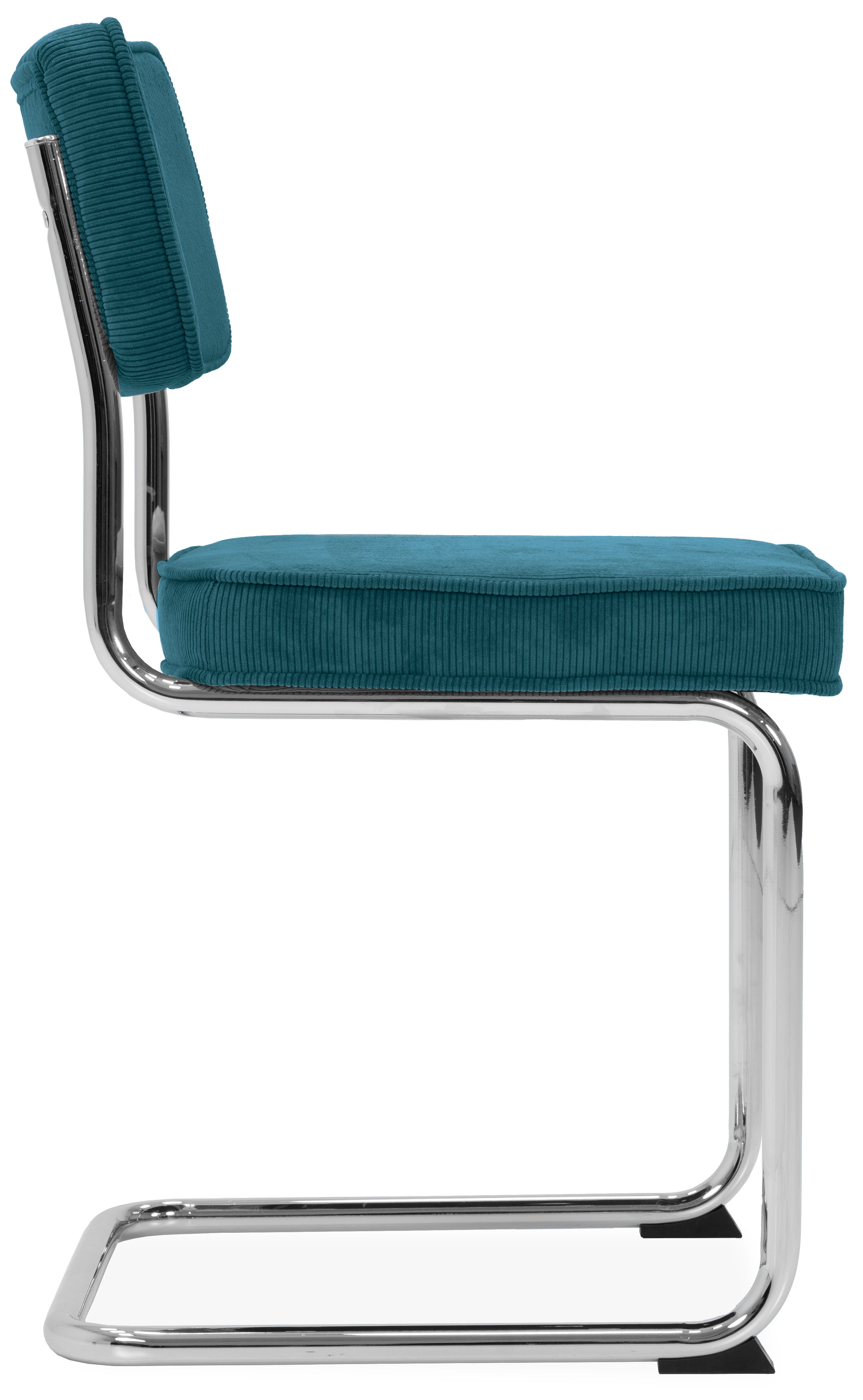 Eetstoel Blauw Yin B48 x D48 x H85 cm