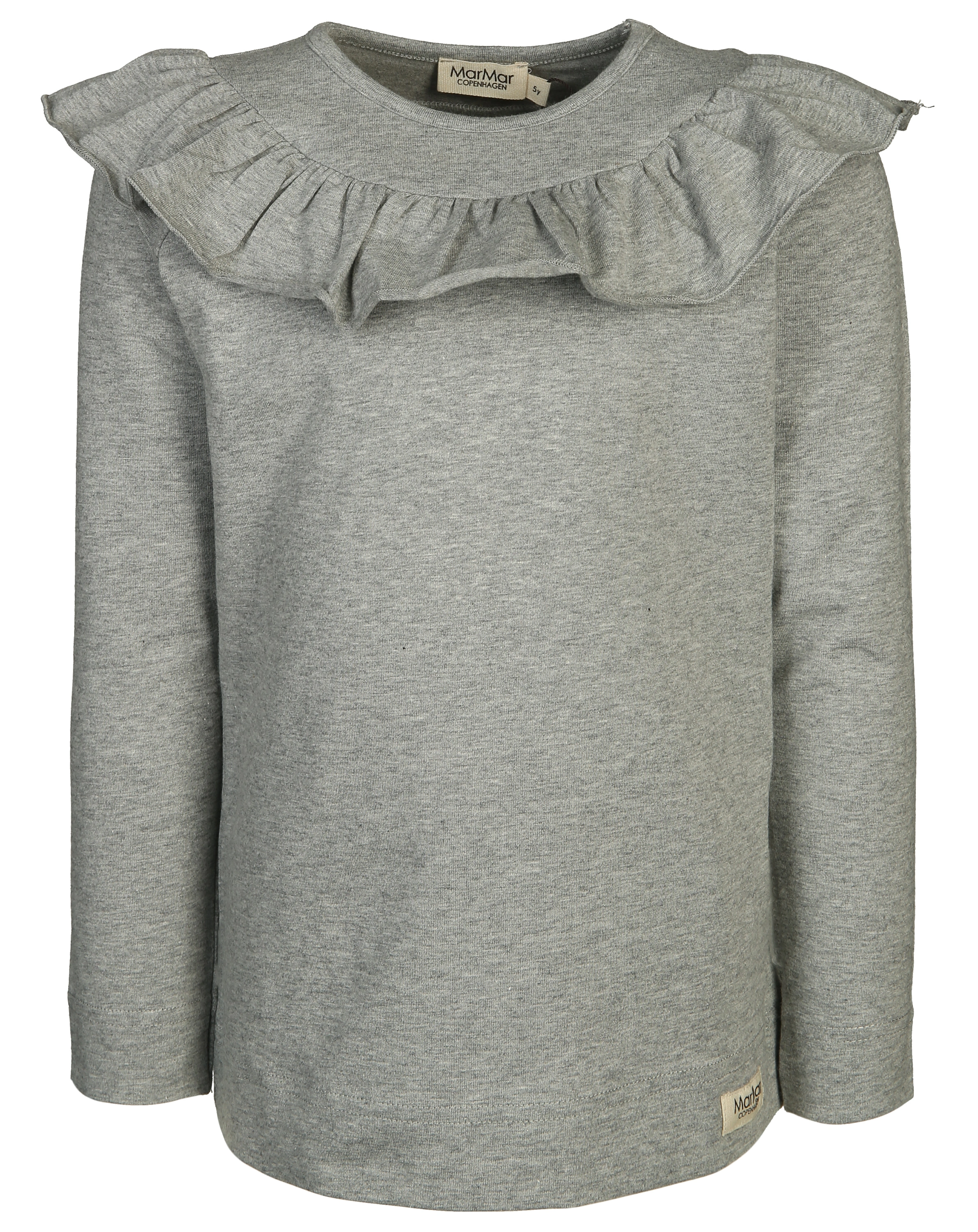 Langarmshirt TESSIE in grey melange
