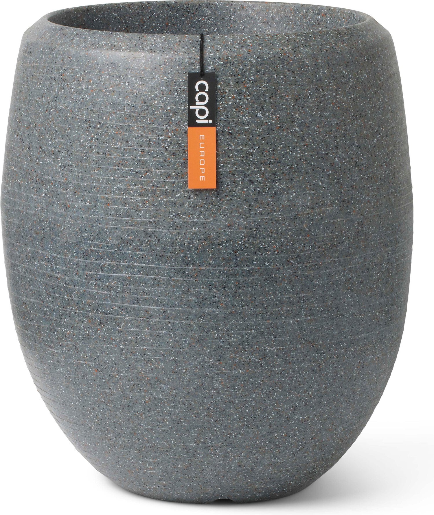 Capi Europe bloempot elegant Granite antraciet D 43 H 50 cm