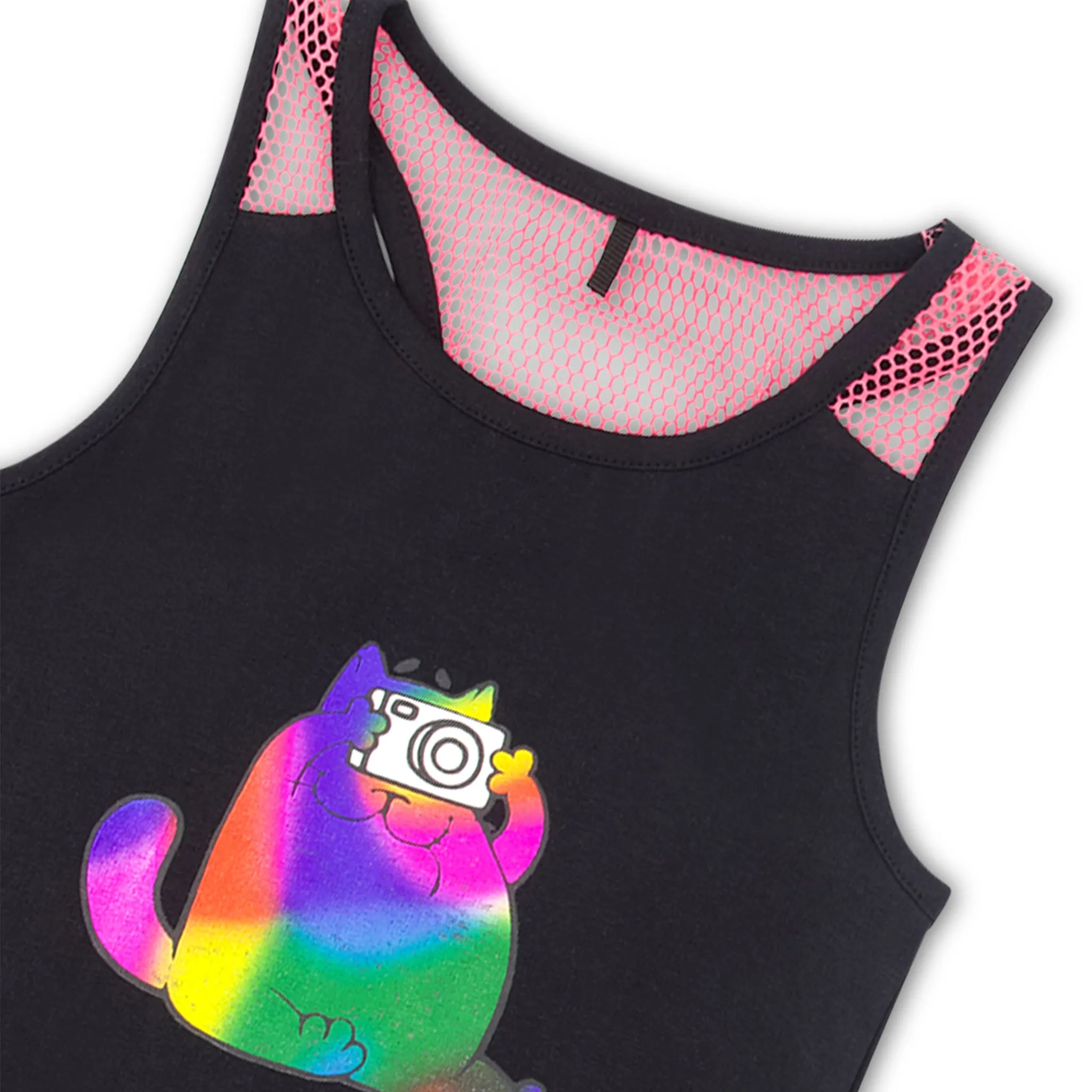 Deux par Deux Camisole Chat Copines 3-6ans