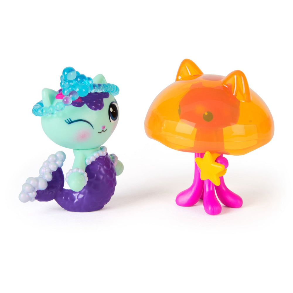 Køb Gabby's Dollhouse Film 2-Pak Figur Havkat & Kat Jelly Fisk
