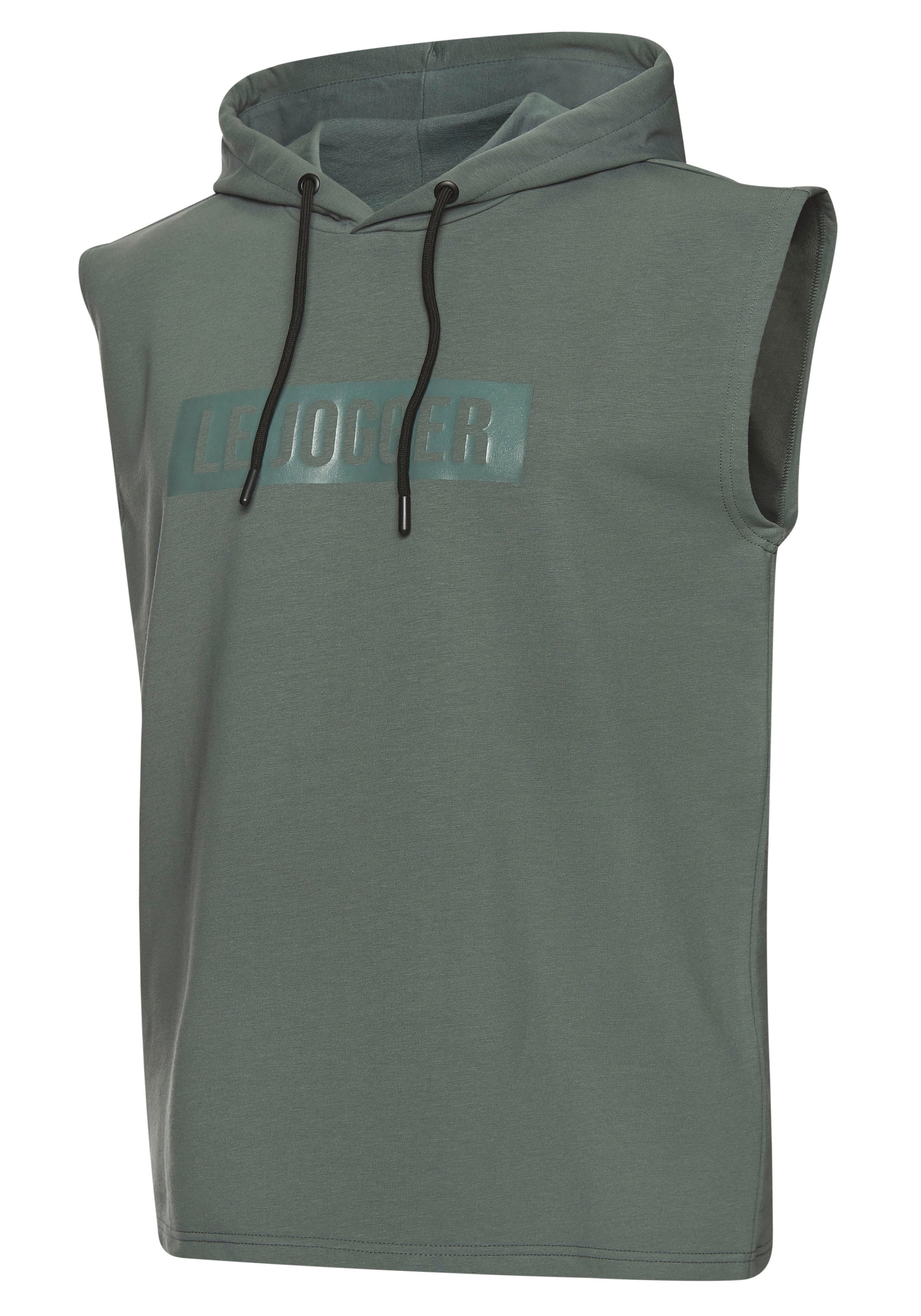 le jogger® Kapuzenpullover , mit Druck und Kordelzug