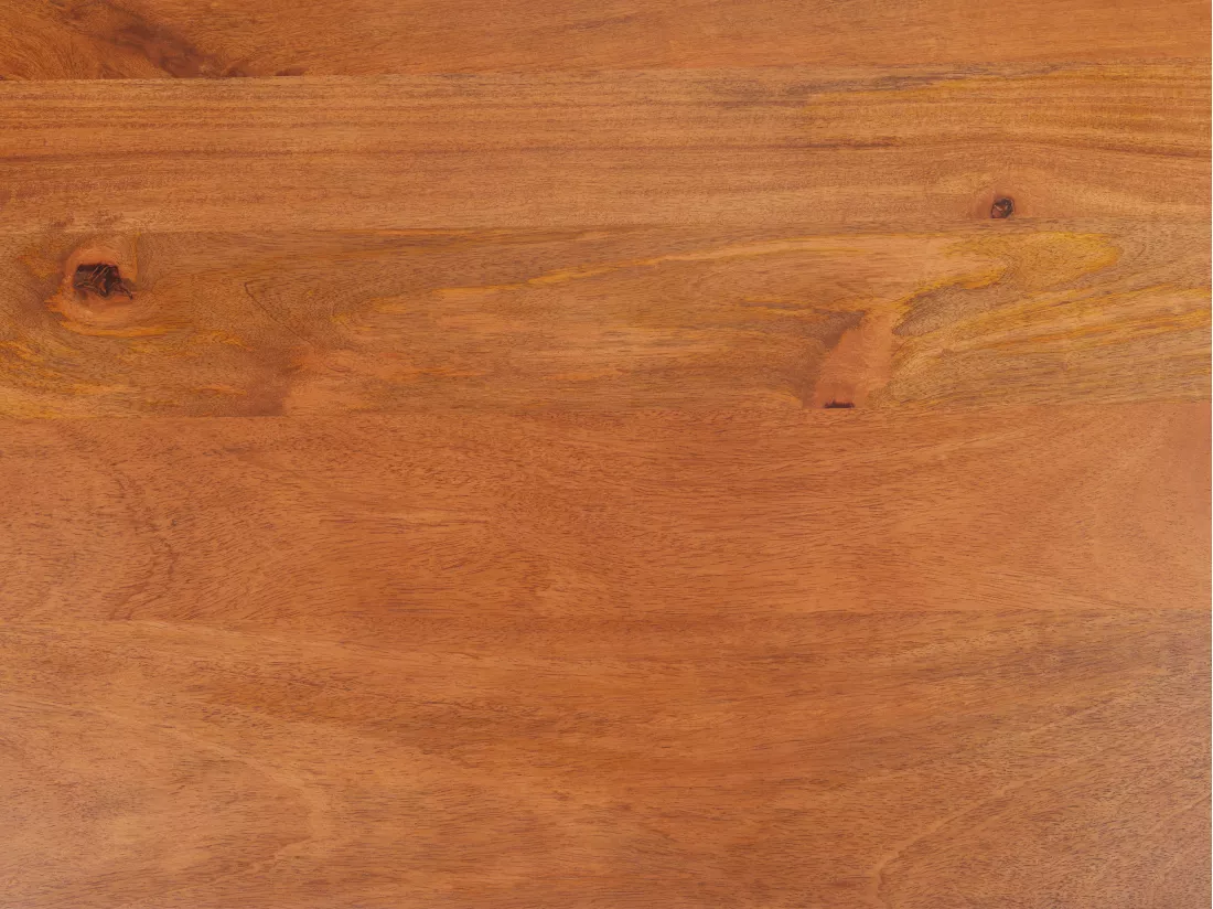 Table à manger 8 personnes en bois de manguier - Naturel - BALIMELA