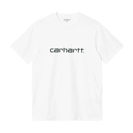 Carhartt WIP Script T-shirt, White/Black, S