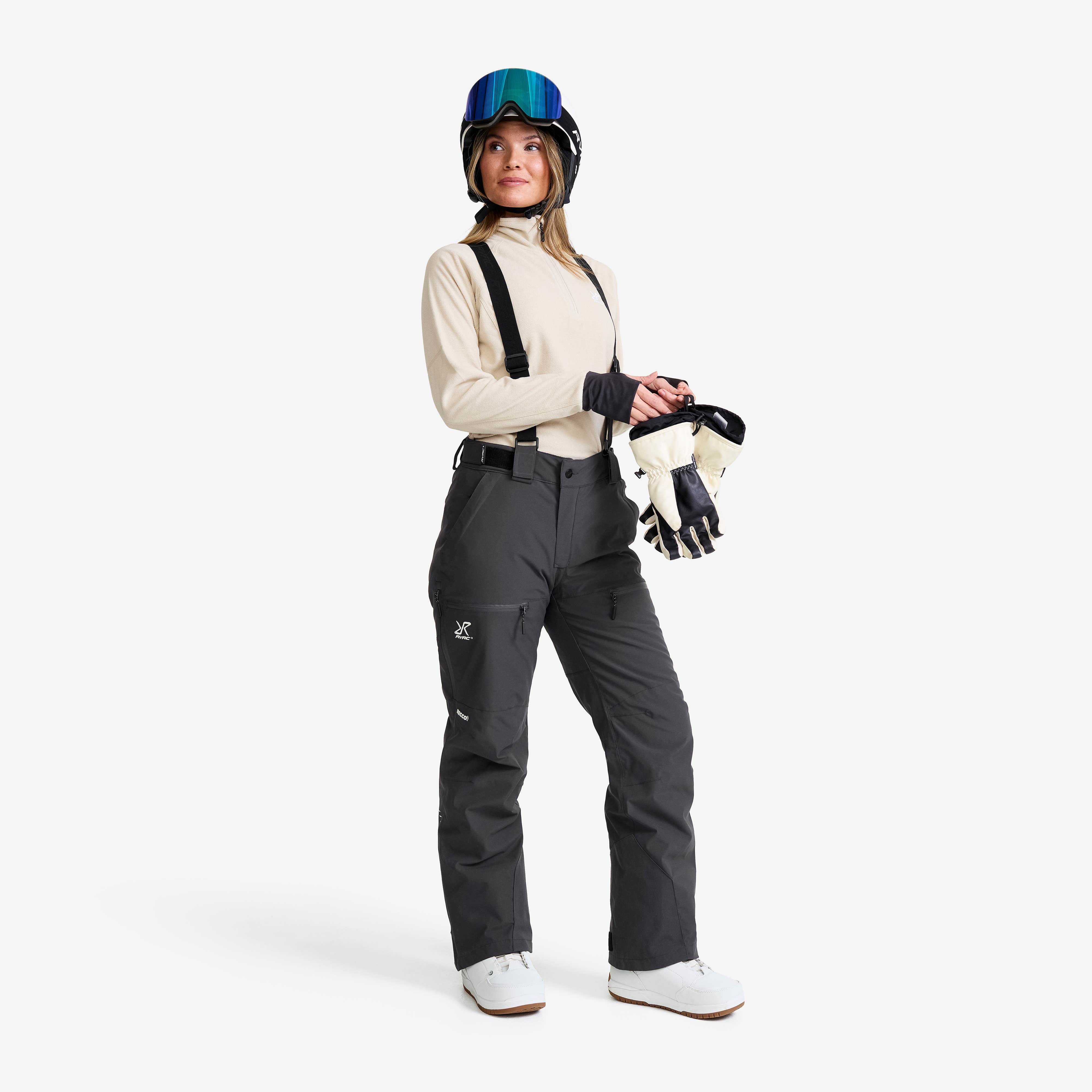 Halo 2l Insulated Ski Pants Dame Anthracite