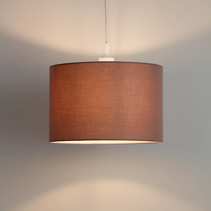 Abat-jour Kpezin Ø30cm GoodHome Taupe