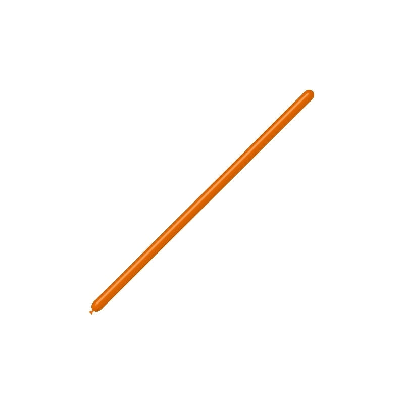 Oranje Modelleerballonnen 2,5cm 150cm 100st