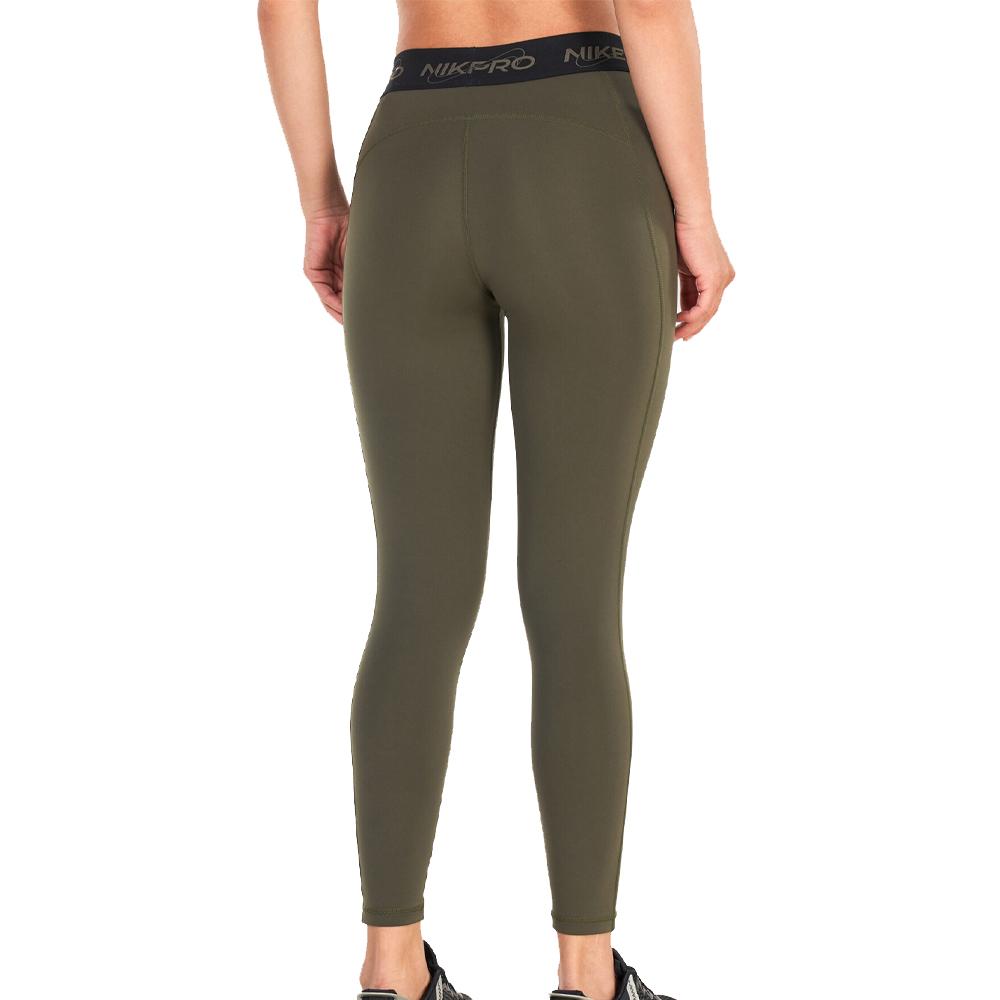 Nike Legging Kaki Femme Nike 7/8 training PRO