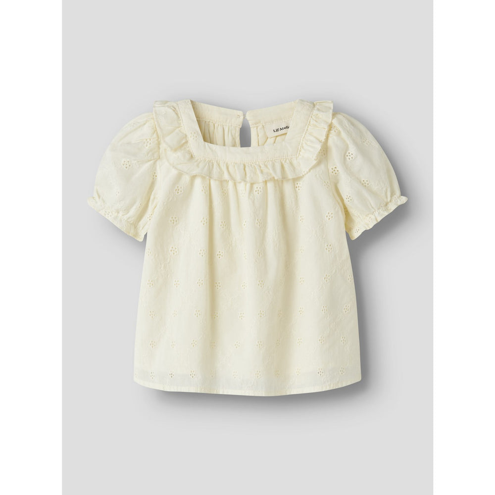 Køb Lil'Atelier Coconut Milk Nmfhosa Ss Loose Skjorte Lil
