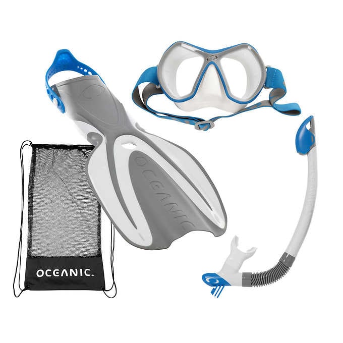 Conjunto de mergulho com snorkel para adultos Oceanic