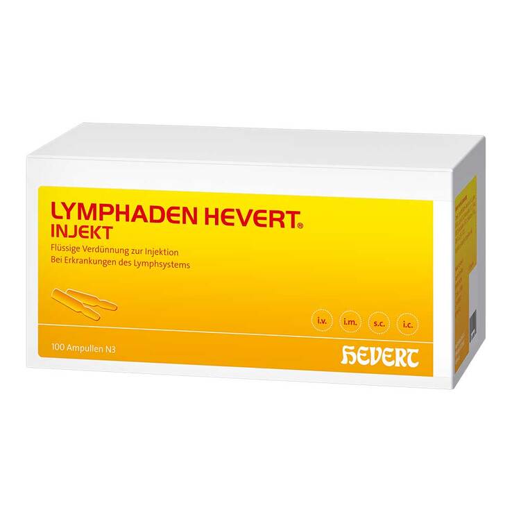 Lymphaden Hevert injekt Ampullen, 100X2 ml