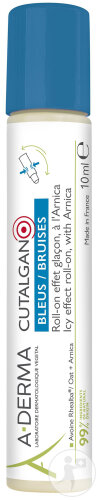 A-Derma Cutalgan Bleus Roll-On Effet Glaçon À L'Arnica 10ml