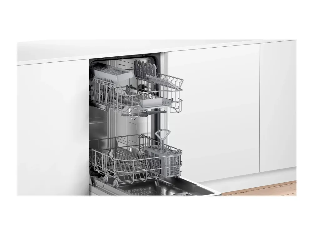 Bosch Serie | 2 SPI2IKS10E - Opvaskemaskine - til indbygning - Wi-Fi - Niche - bredde: 45 cm - dybde: 55 cm - højde: 81.5 cm - rustfrit stål