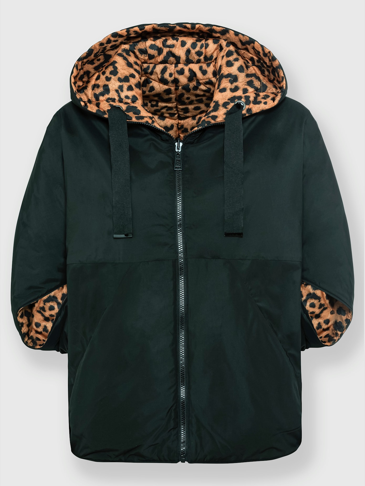 Veste d'extérieur joli motif léopard