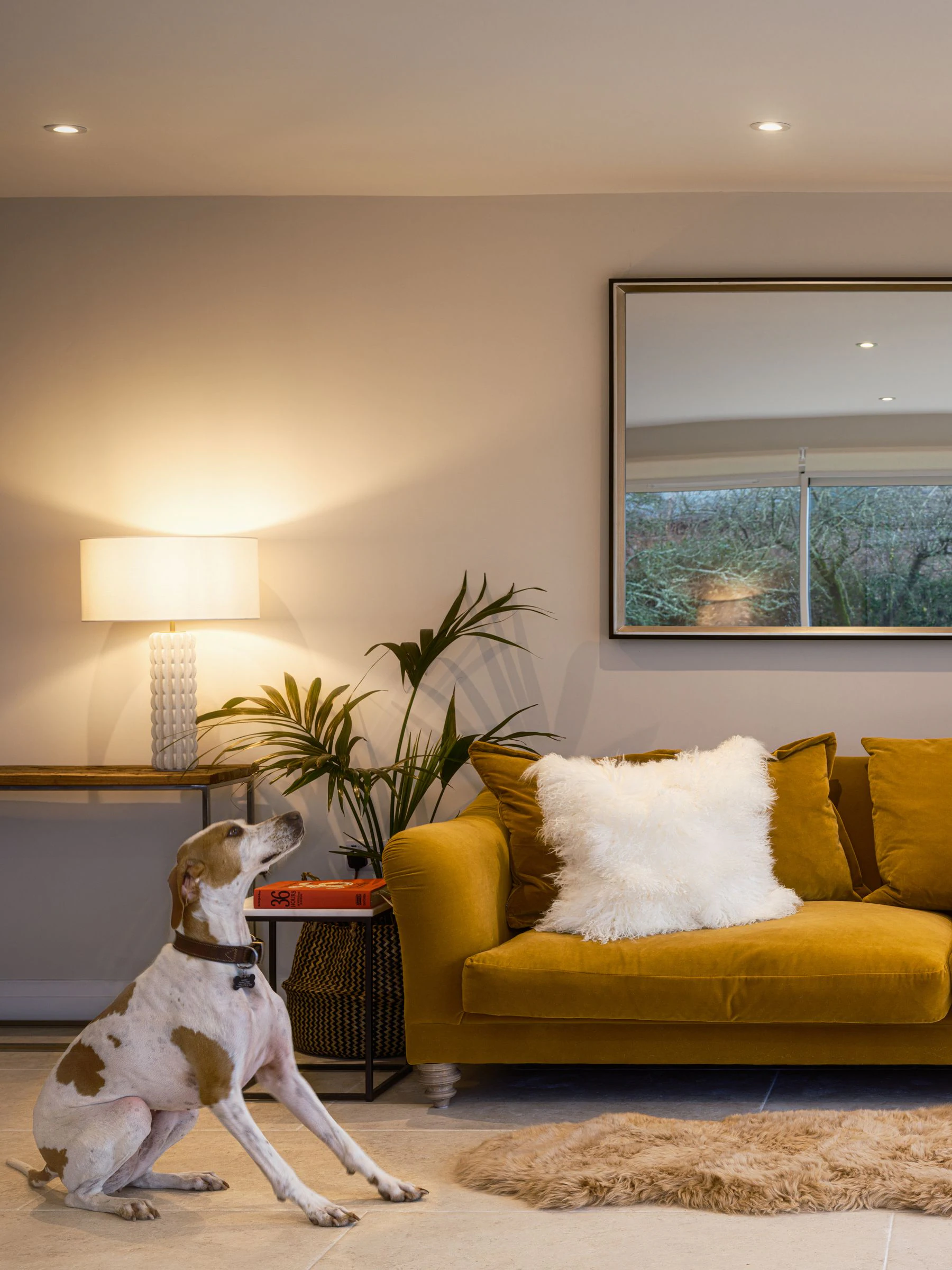 Naturally Sheepskins tapijt van dubbele schapenhuid