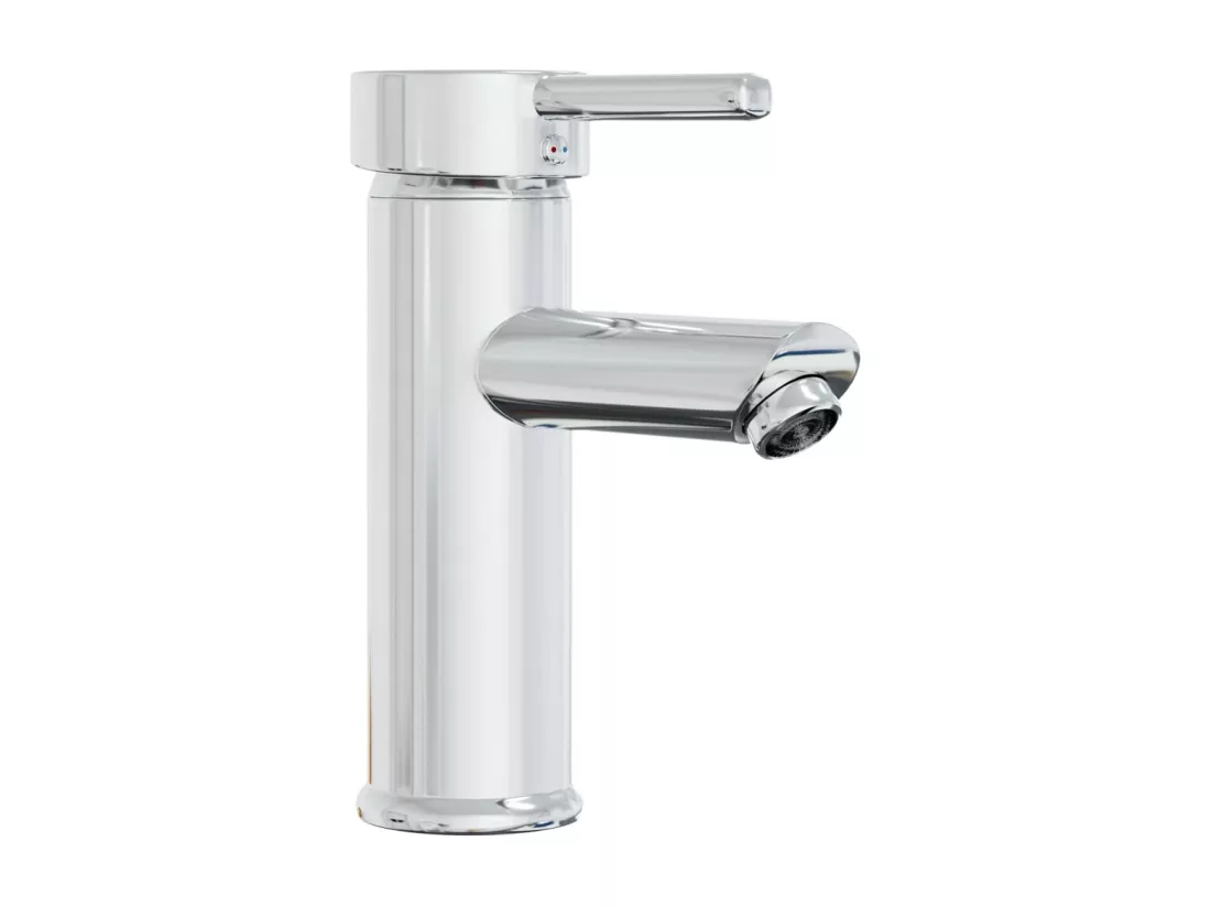 Meuble lavabo avec bassin intégré Chêne brun Bois d'ingénierie