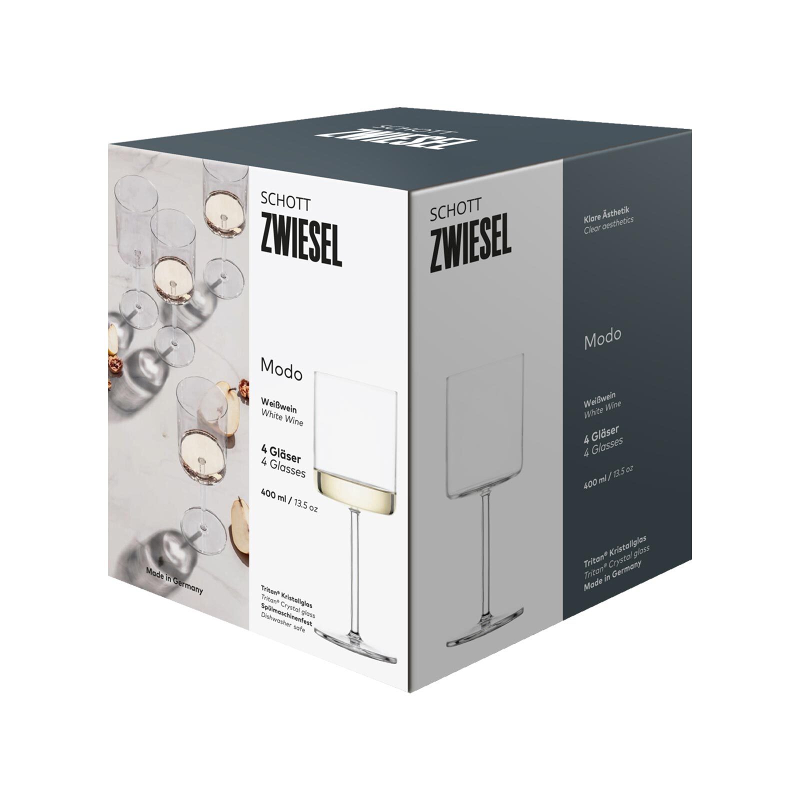 Schott Zwiesel Weißweingläser Modo 400 ml 4er Set