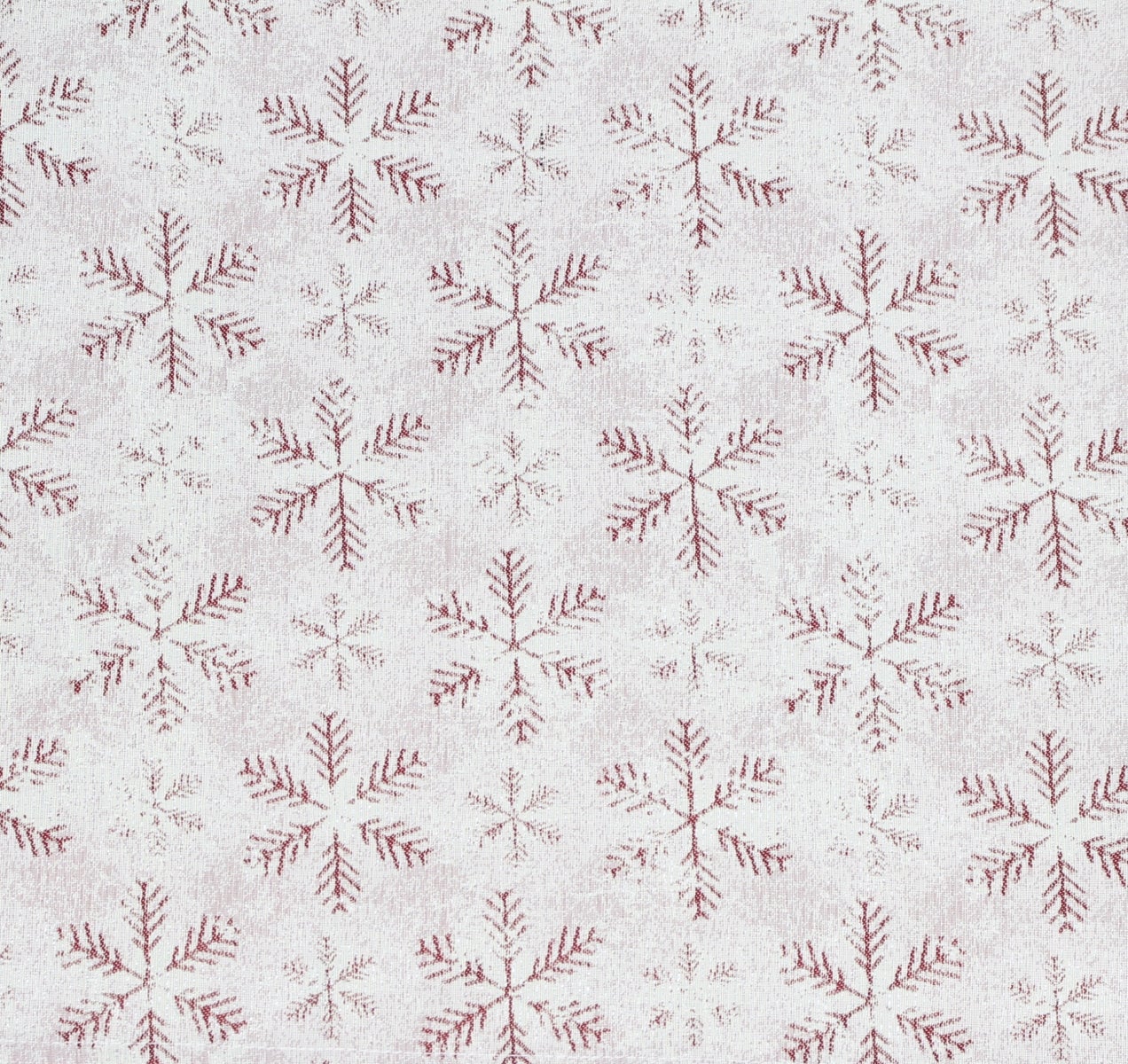 FRANK FLECHTWAREN | Tafelloper Little Snowflakes, 40 x 140 cm, POLYESTER, KATOEN, METALLIC GAREN,