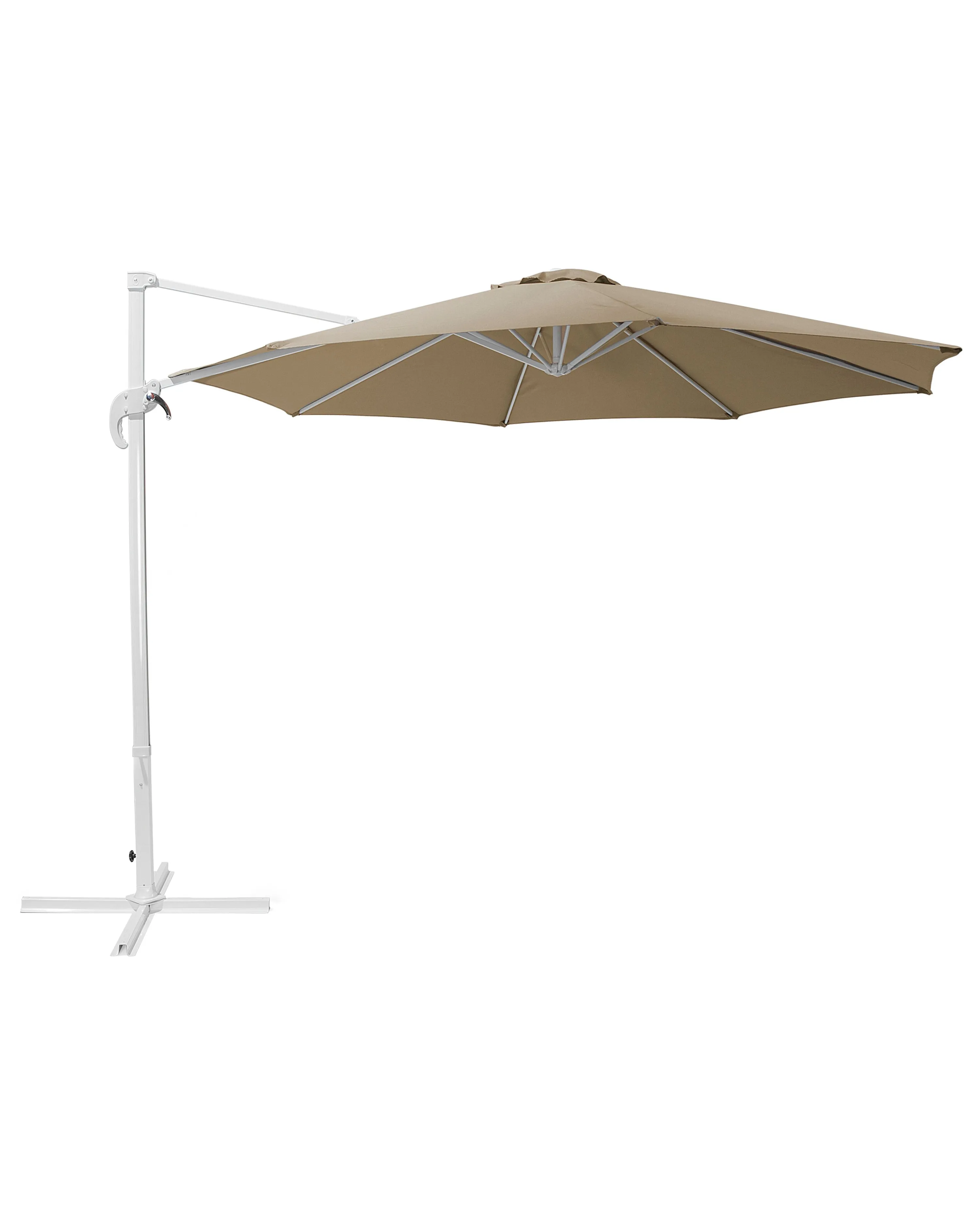 Zweefparasol 300 cm SAVONA Beige Zandbeige