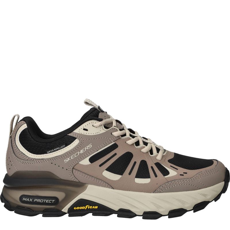 Skechers Max Protect Sherwood Ridge Sneakers Taupe Heren