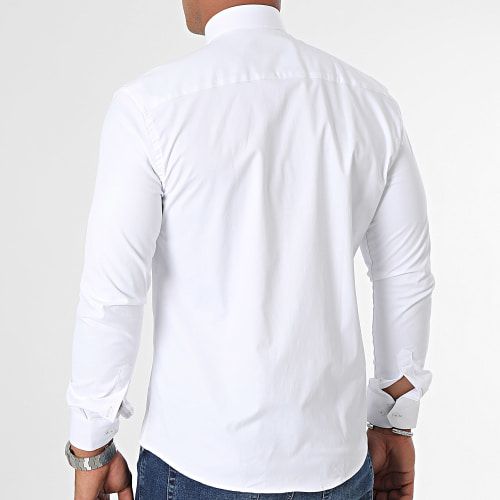 Chemise Manches Longues Blanc