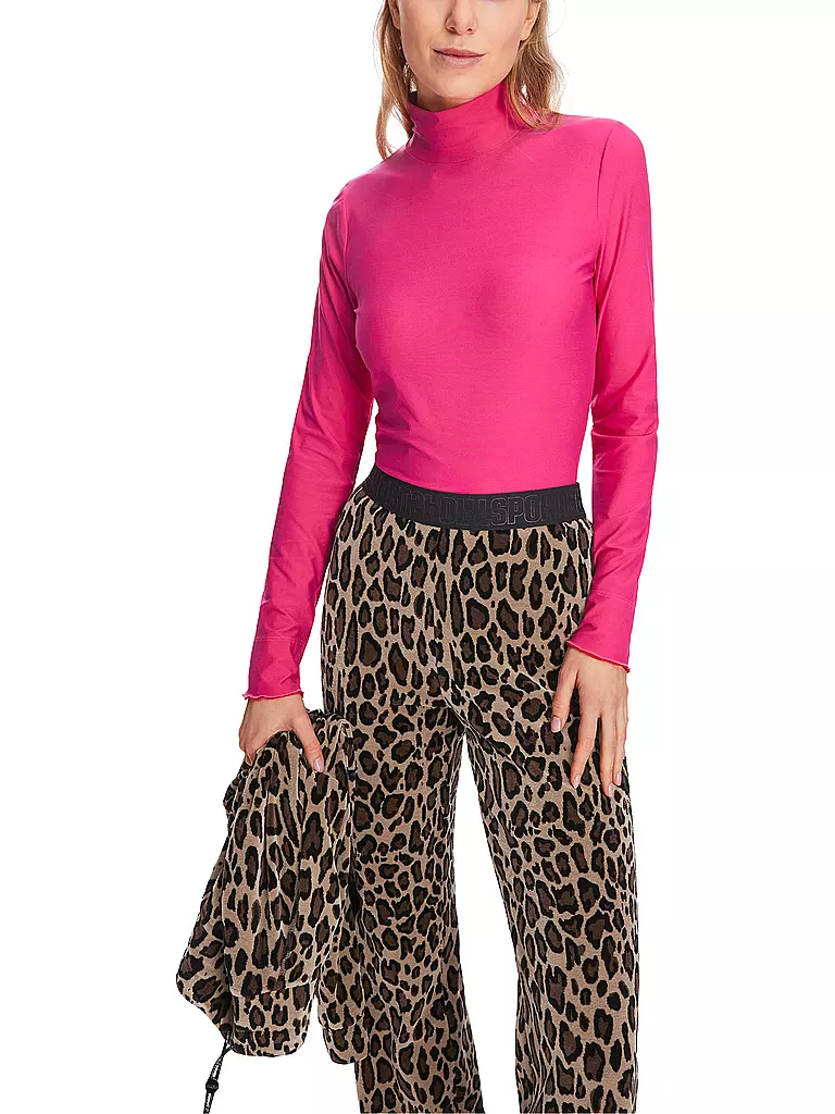 MARC CAIN Rollkragenpullover pink