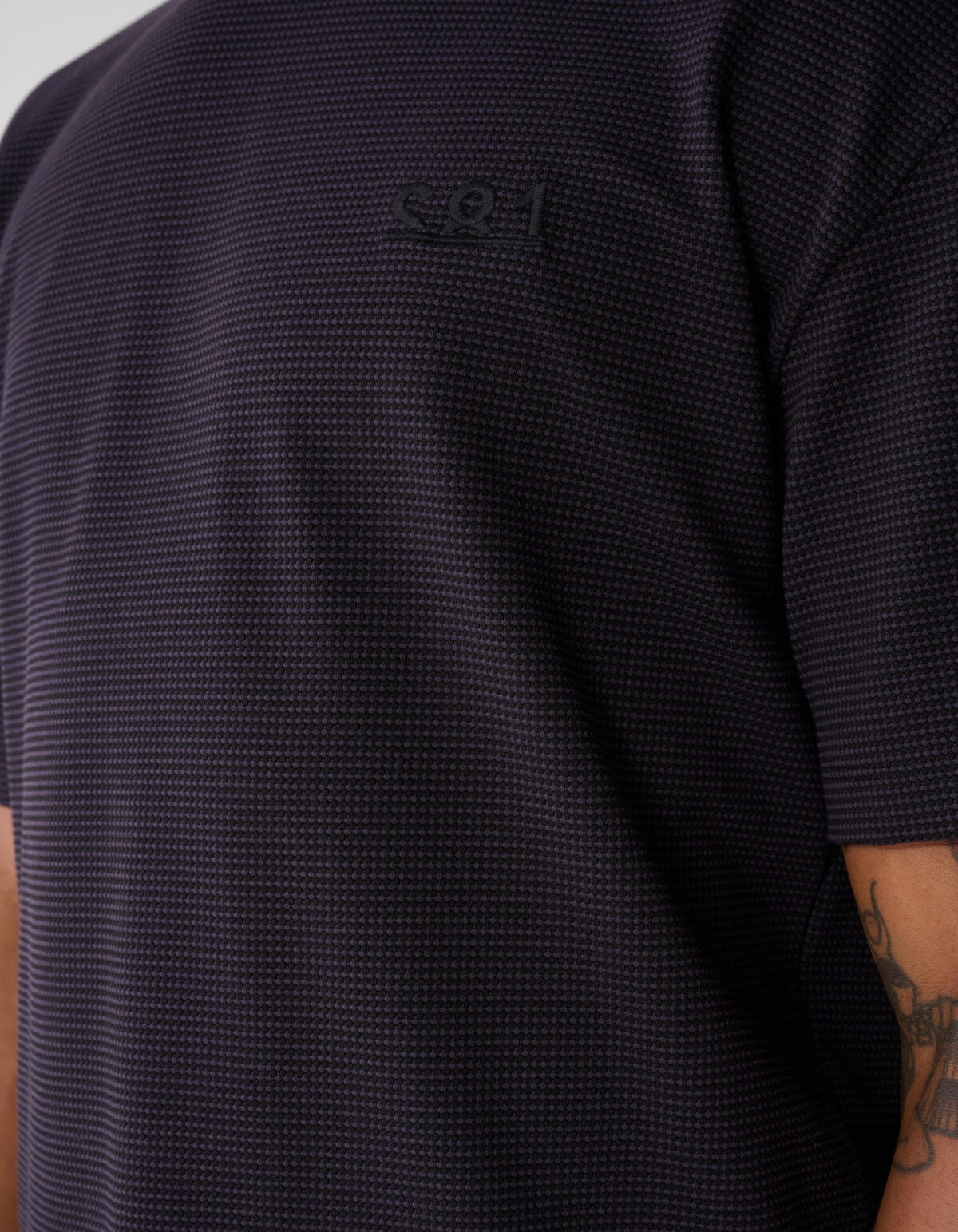 Honeycomb T-shirt Paars