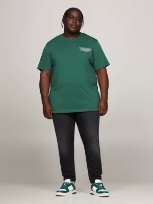 Camiseta Essencial Slim Fit com Estampa de Logo