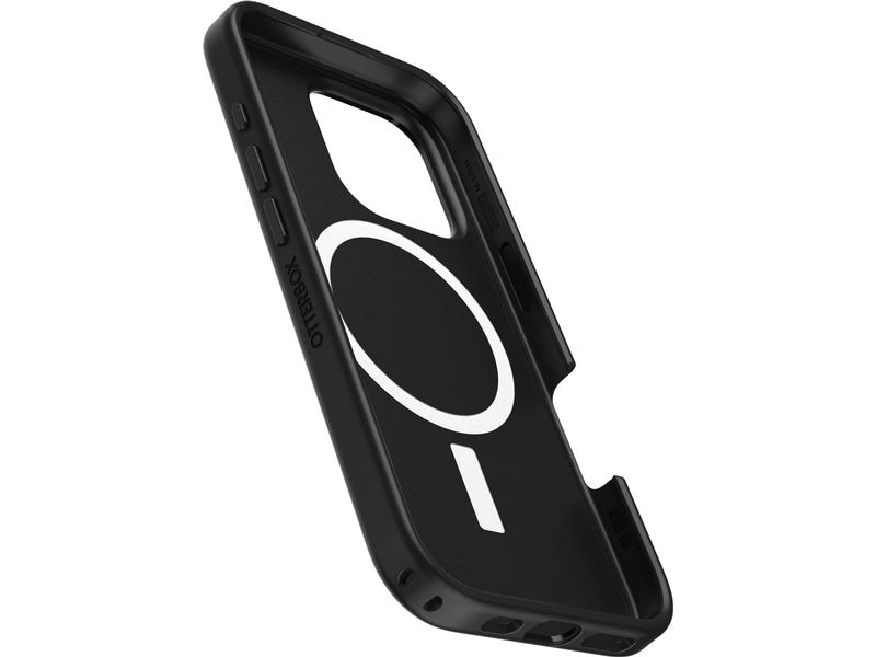 Otterbox Back Cover Symmetry iPhone 16 Pro Schwarz Schutzhülle für das Apple iPhone 16 Pro mit MagSafe Lademöglichkeit