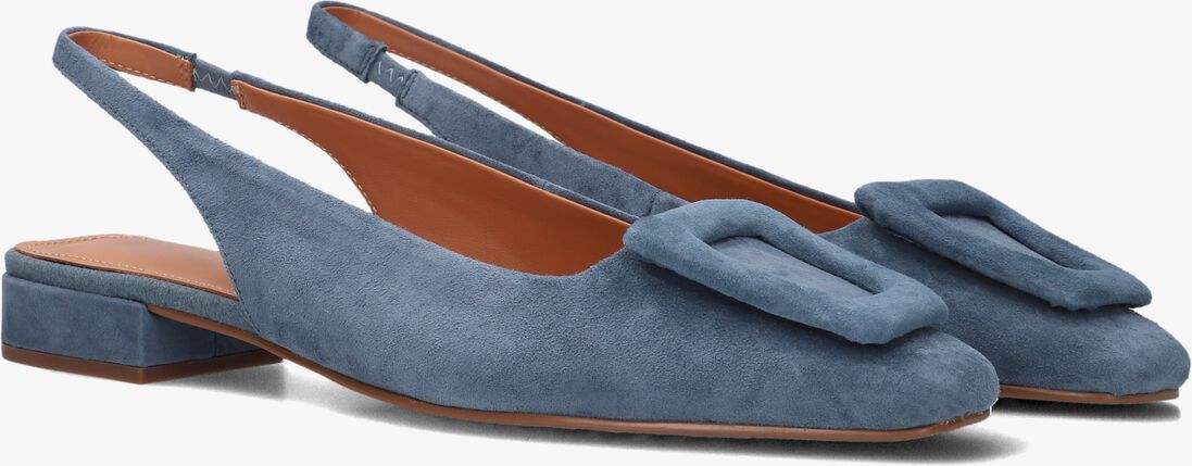 blauwe stefano lauran slingbacks 58577a