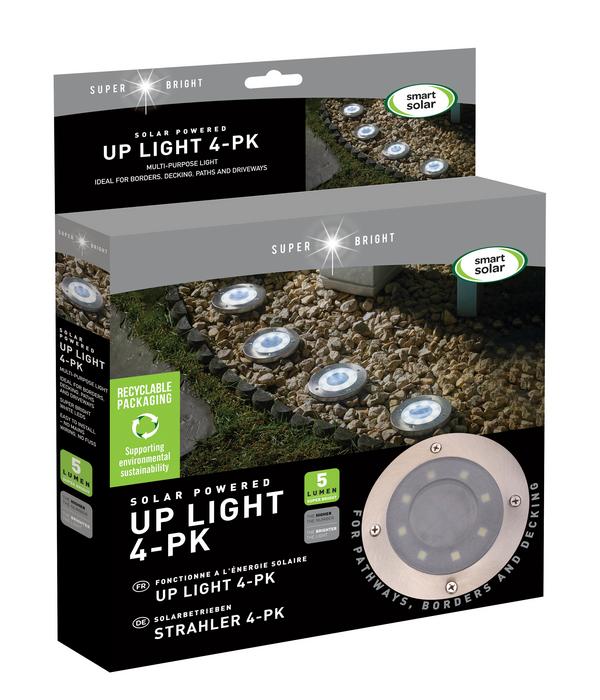 Smart Garden Solar Bodenleuchte 4 Stk., ca.