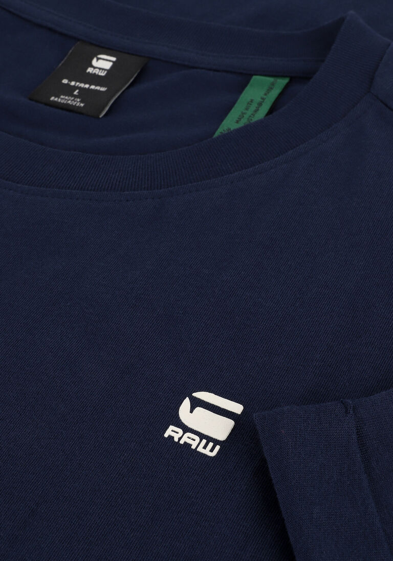G-STAR RAW donkerblauwe g-star raw t-shirt lash r t s/s