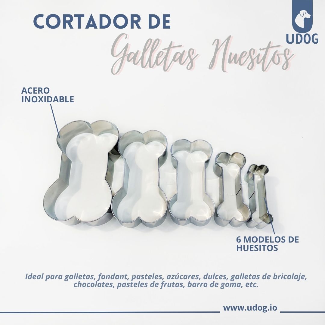 cortador de biscoitos em formato de osso