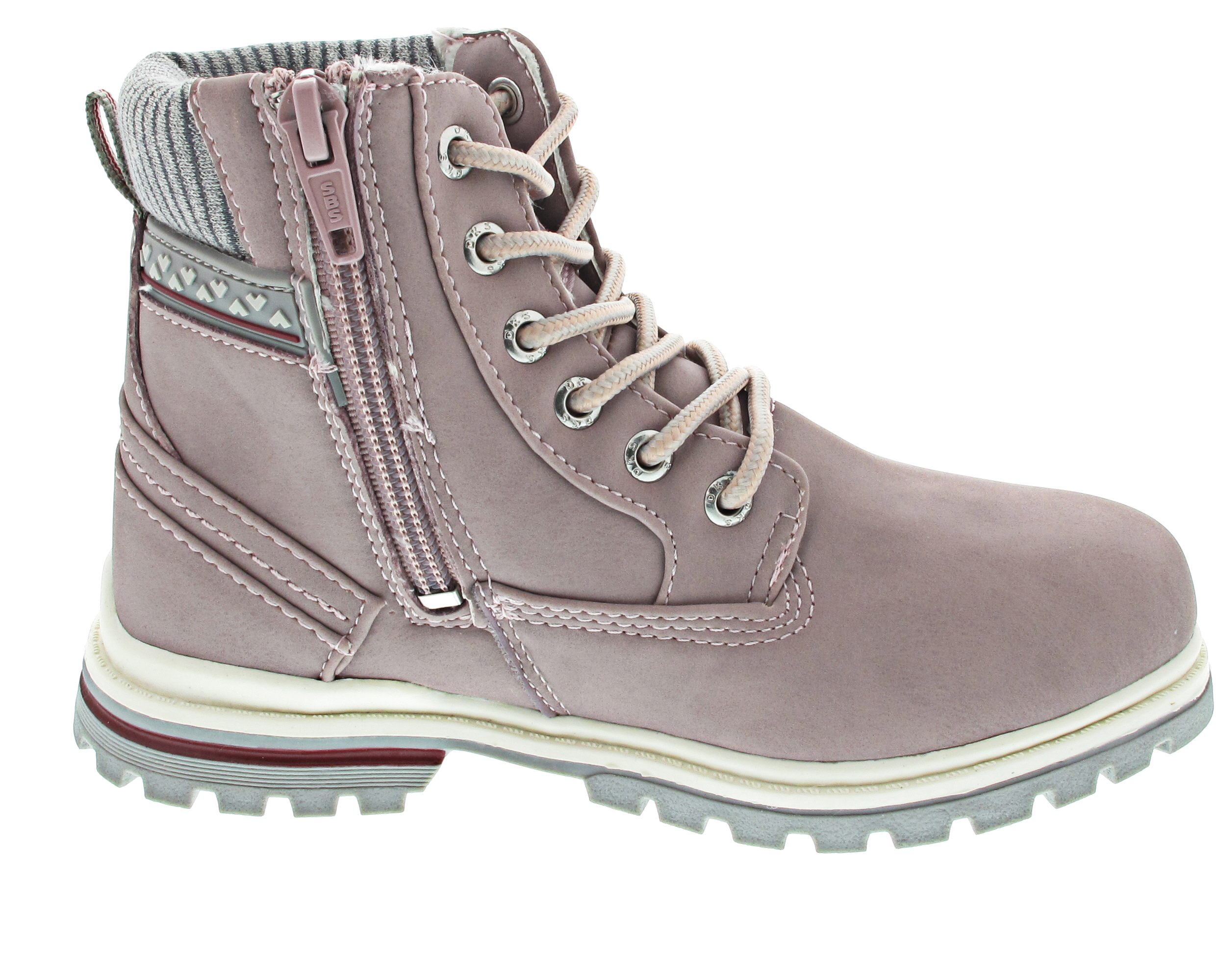 Dockers by Gerli Schnürstiefle TEX rosa