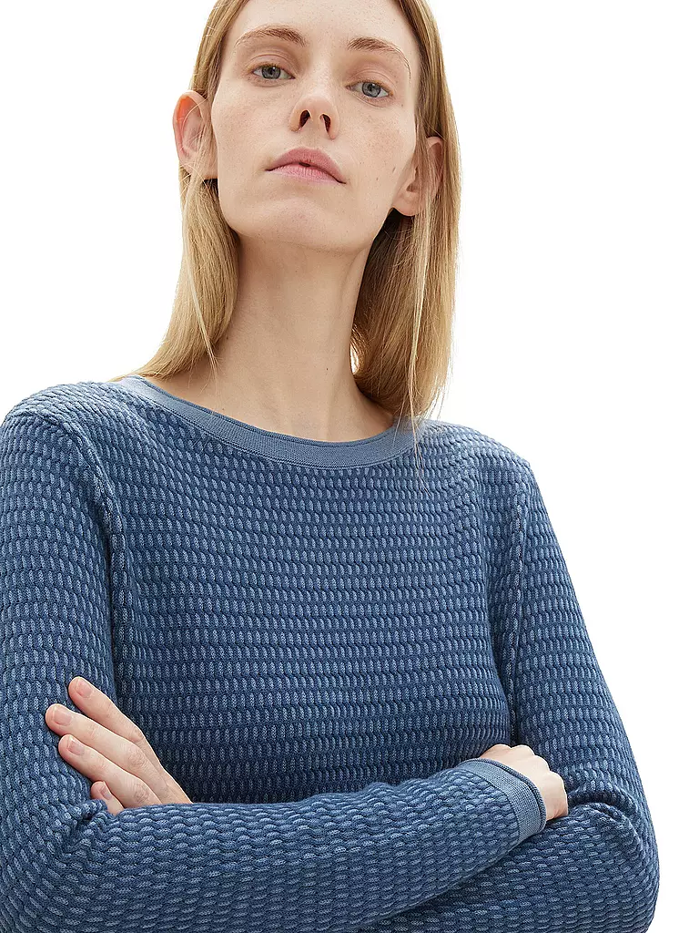 TOM TAILOR Pullover  blau