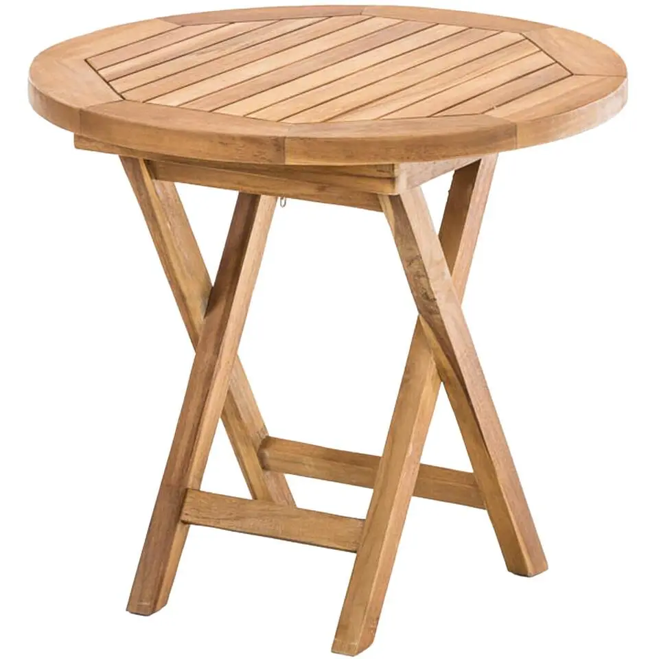 CLP Bijzettafel Moon natura Frame - Hout - bruin
