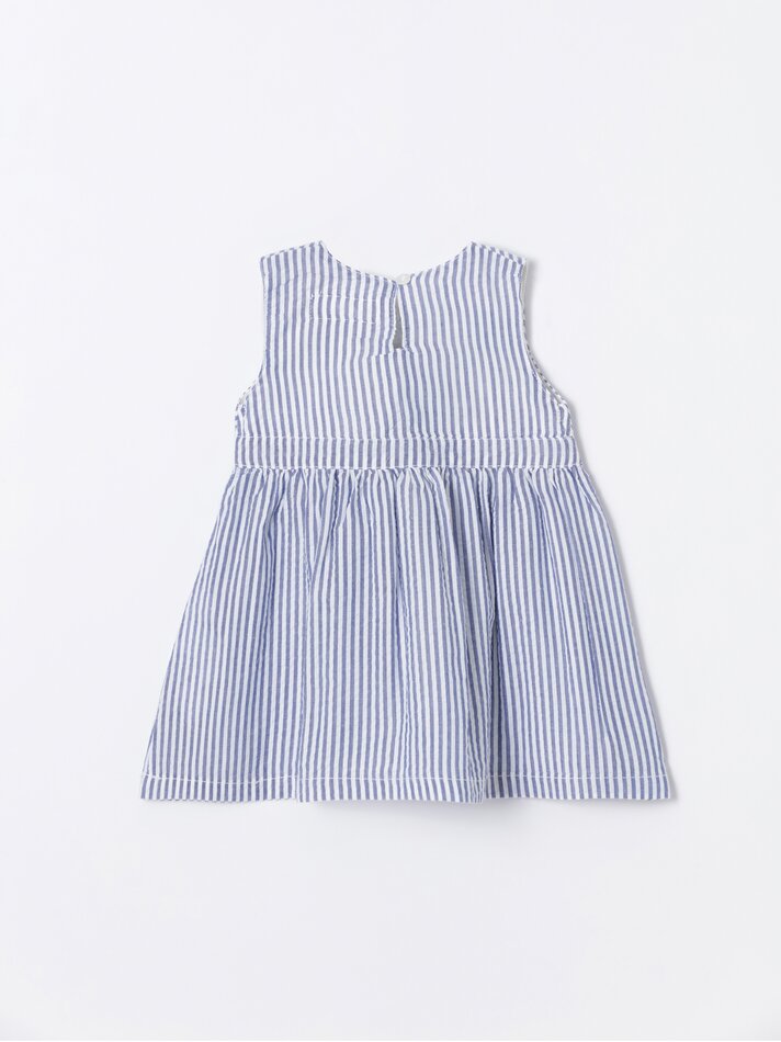 Vestido envelope - Lavagem azul marinho