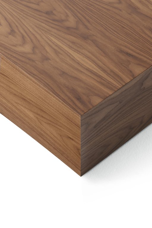 New Works Mass High salontafel zonder lade walnoot