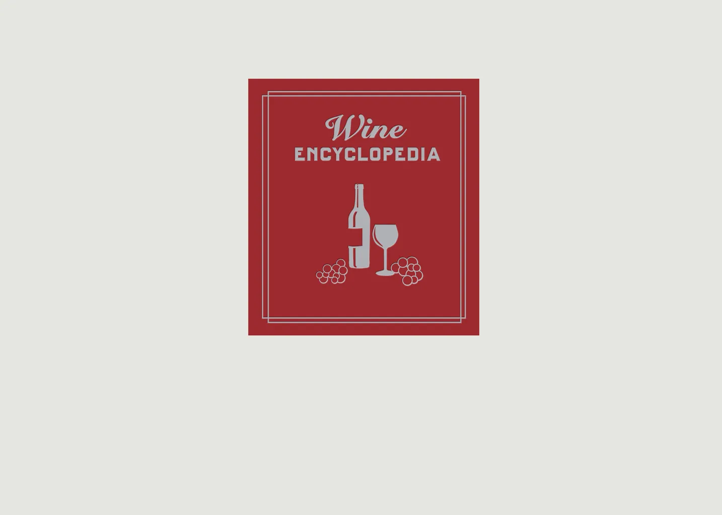 Coffret à Vin Livre Kikkerland