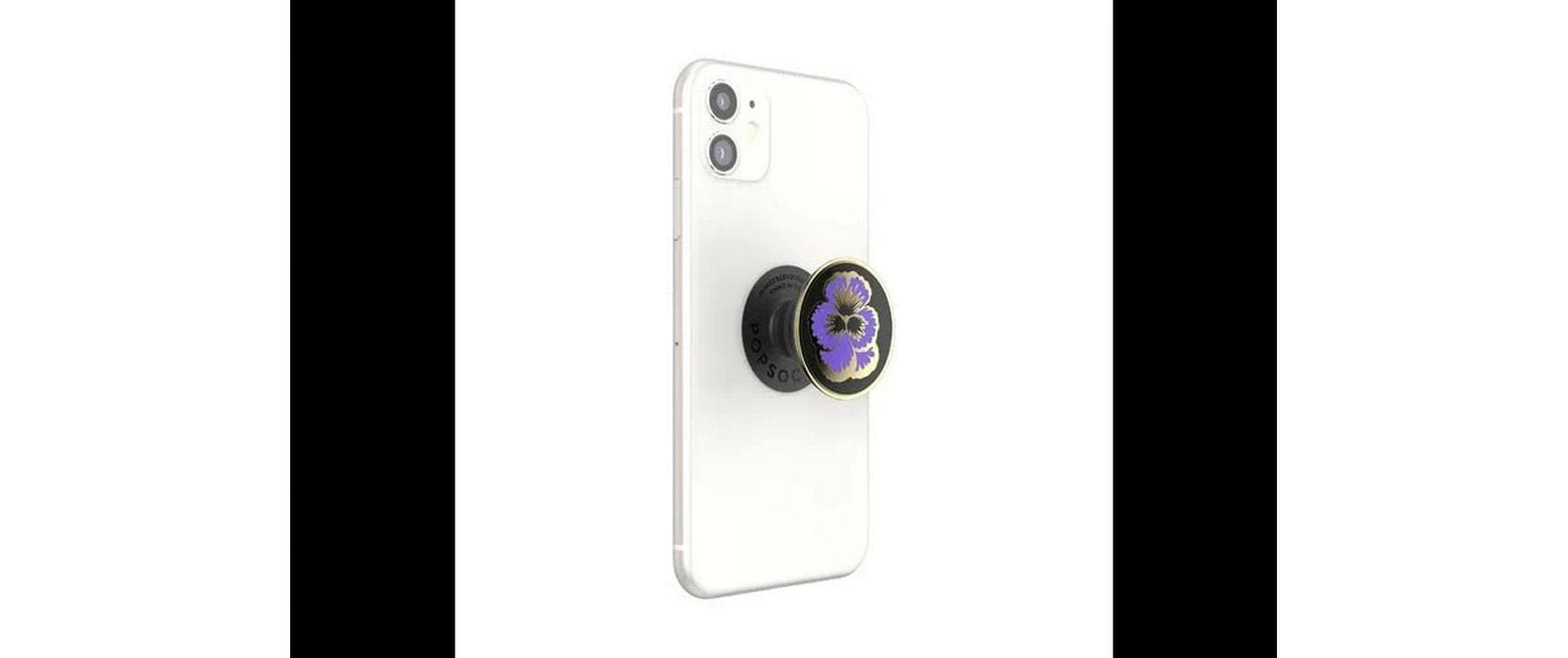 Popsockets Handy-Halterung »PopGrip Flowering Iris Enamel« Universalhalterung