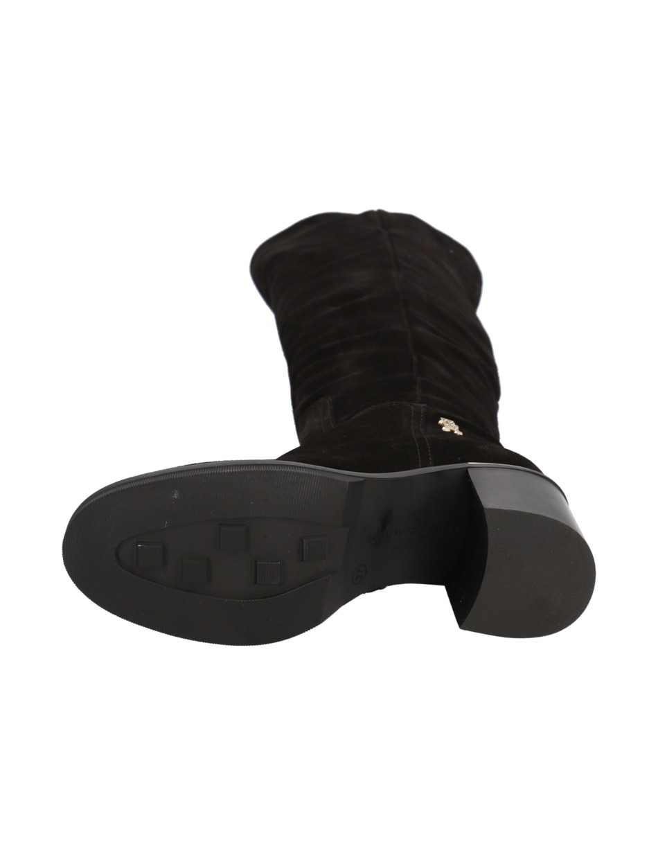 FEMININE SUEDE OVERKNEEBOOT